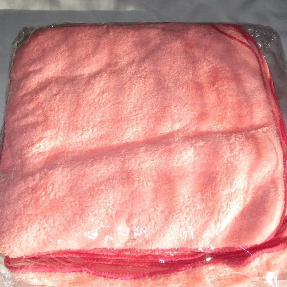 Set of 12 Ultra Soft Microfiber Towels Pink